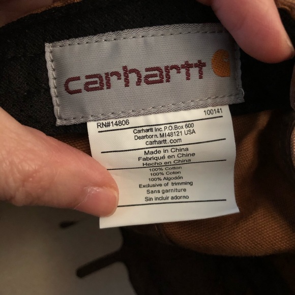 Carhartt Odessa Brown Strapback Hat - Picture 8 of 9